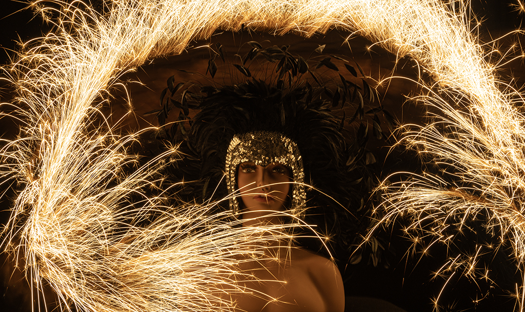  Nile Goddess in Sparkles 